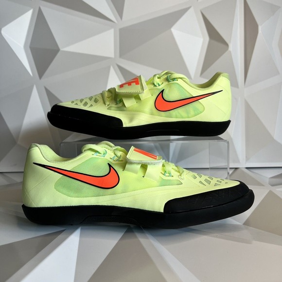 Nike Zoom SD 4 Field & Track Barely Volt Hyper 685135-700 Men's Size 8.5 - Picture 4 of 10